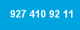 927 410 92 11 927 410 92 11